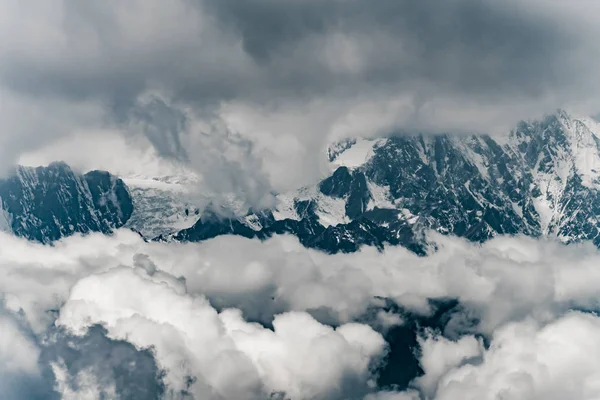 Minya Konka, nejvyšší hora v Sichuánu, Čína — Stock fotografie