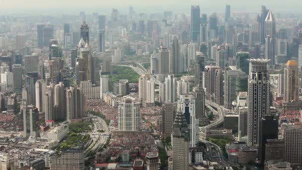 Imagem da cena urbana em Shanghai, Shanghai, China — Vídeo de Stock