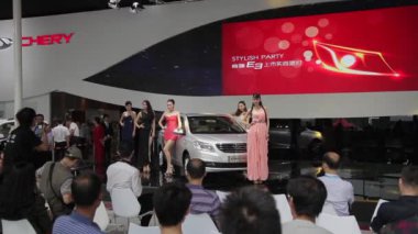 Xian China, - 30 Eylül 2013 Macao Otomobil Fuarı,