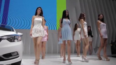 Xian China, - 30 Eylül 2013 Macao Otomobil Fuarı,