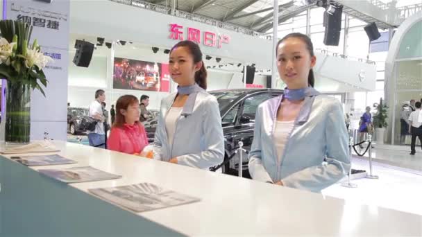 Xian CINA, - 30 set 2013: -Macao Auto Show , — Video Stock