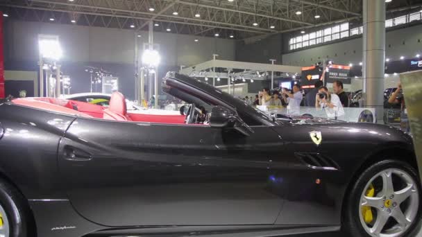 Xian CINA, - 30 set 2013: -Macao Auto Show , — Video Stock