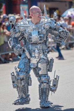 Brooklyn, Ny - Haziran 16: 36 yıllık yaz olay, Coney Island Mermaid Parade 2018.