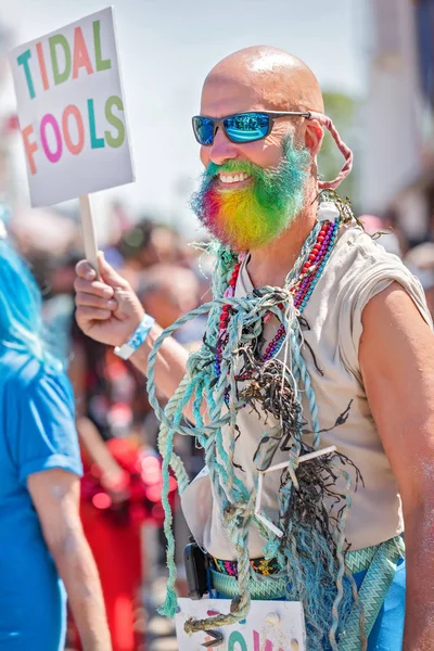 Brooklyn, Ny - Haziran 16: 36 yıllık yaz olay, Coney Island Mermaid Parade 2018.