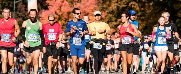 Nueva York Noviembre 2018 Maratón Anual Ciudad Nueva York —  Fotos de Stock