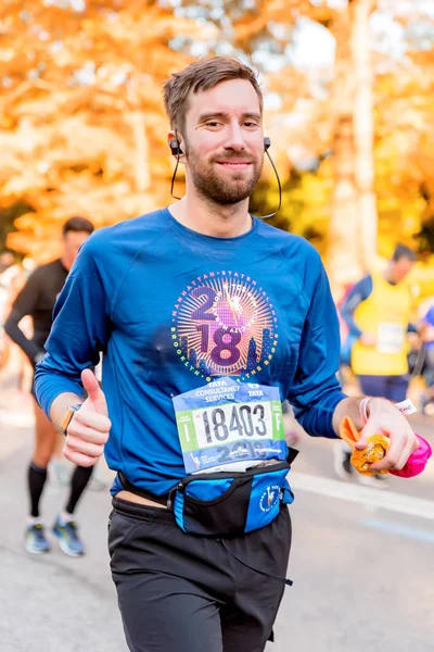 New York Usa Novembre 2018 Maratona Annuale Tcs New York — Foto Stock