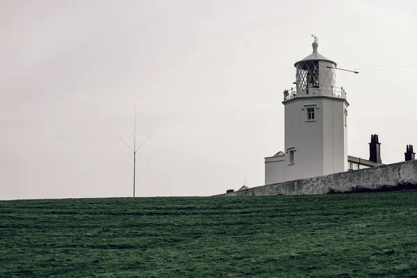 Lighthouse Island England — Stock Photo, Image