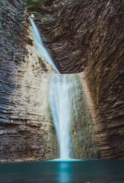 Cascade Naturelle Oros Bajo Aragon — Photo