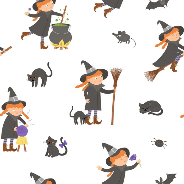 Education game for children to choose and complete the correct picture of a  cute cartoon magic book witch or cauldron printable halloween worksheet  24611639 Vector Art at Vecteezy