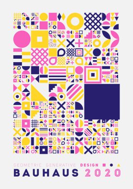 Minimum tasarım ile kapak. Tasarımın için havalı prosedür geometrik arka planlar. Günlük, kapak, damgalama, poster için İsviçre tarzı düzenleme