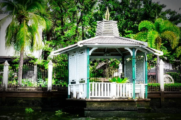 Deze Unieke Foto Toont Hoe Het Oude Bangkok Eruit Ziet — Stockfoto