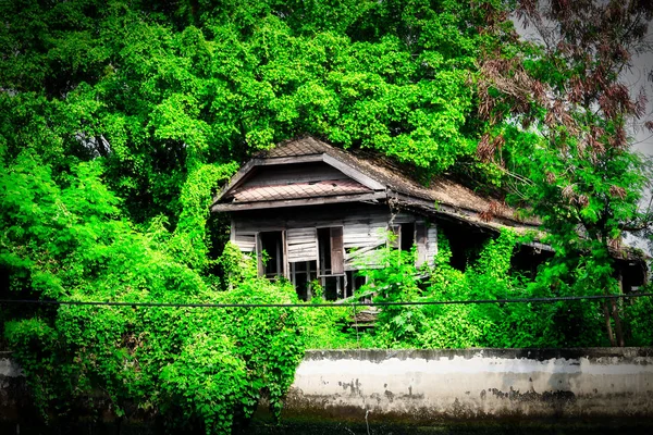 Eşsiz Fotoğraf Eski Bangkok Nasıl Göründüğünü Nasıl Insanlar Mae Nam — Stok fotoğraf