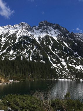 Tatra Dağları Morskoye Oko Gölü