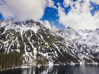 Tatra Dağları Morskoye Oko Gölü