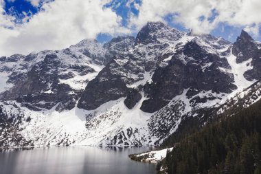 Tatra Dağları Morskoye Oko Gölü