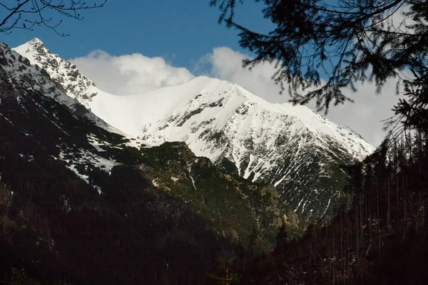 Hory v pohoří Tatra — Stock fotografie