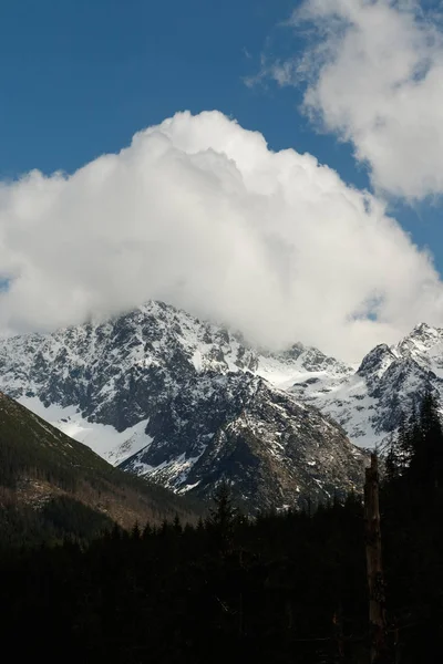 Tatra Dağları'ndaki dağlar — Stok fotoğraf