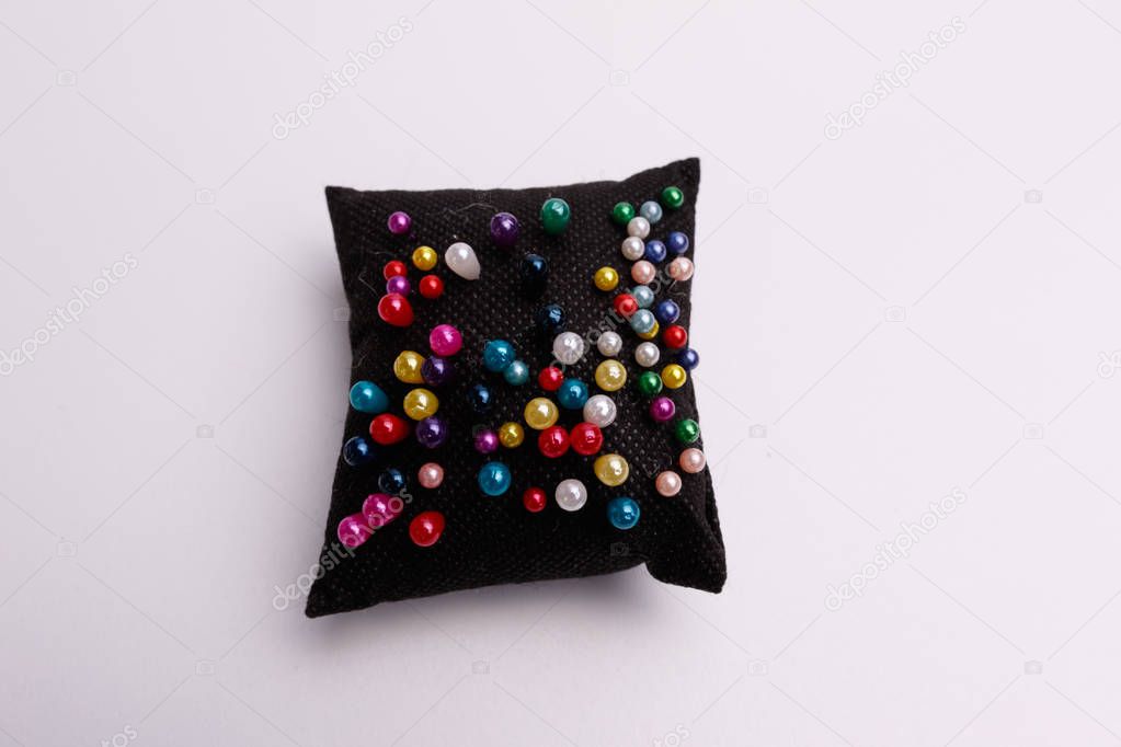 needles in pillows-isolated