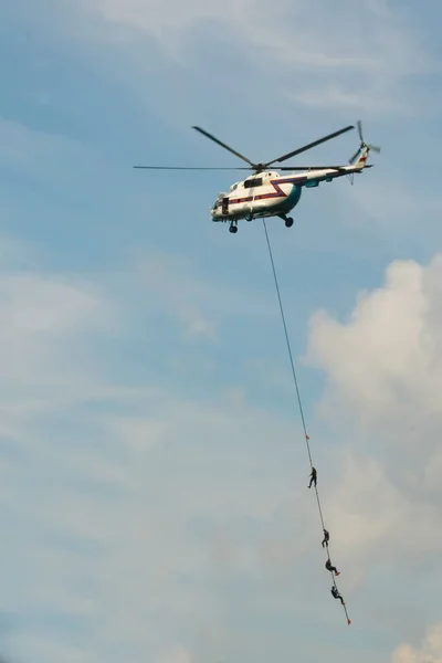 Elicottero di soccorso . — Foto Stock