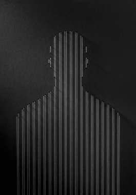 Depresyon. Kendi kendine hapishane kavramı.