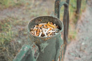 çitte bir demet sigara