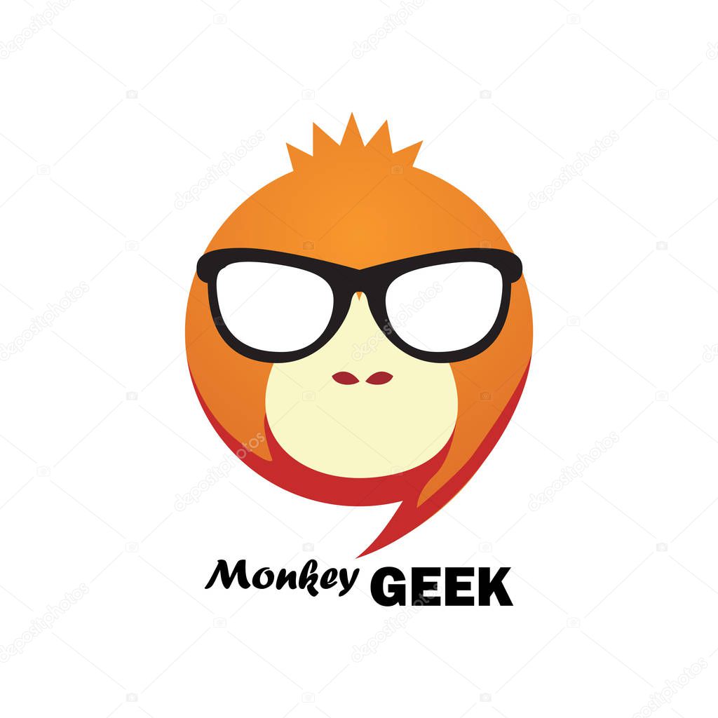Monkey geek logo