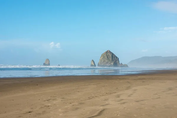 Hermosa Cannon Beach Oregon Naturaleza Viajes — Foto de Stock