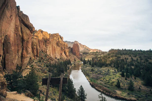 Smith Rock Oregon Amerikai Egyesült Államok — Stock Fotó