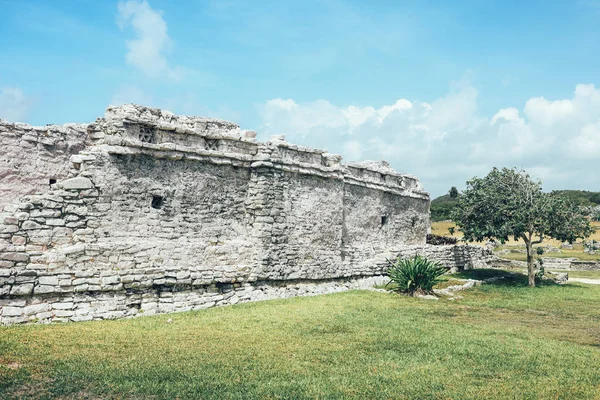 Tulum Meksika, tapınak. Seyahat
