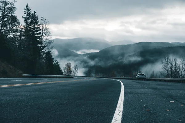 Ominous Pacific Northwest Nature Travel — Stock Photo, Image