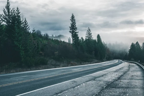 Ominous Pacific Northwest Nature Travel — Stock Photo, Image