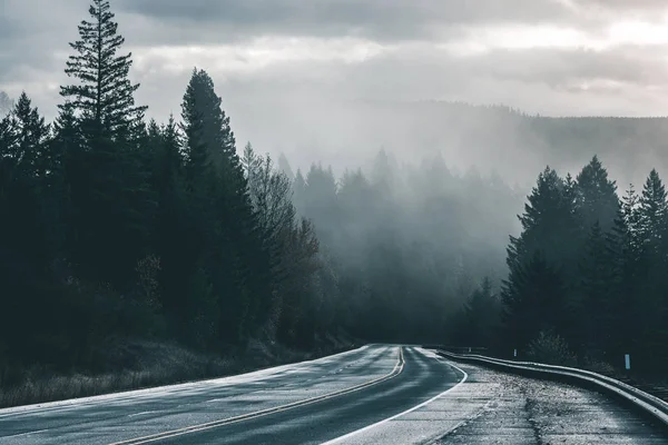 Ominous Pacific Northwest Nature Travel — Stock Photo, Image