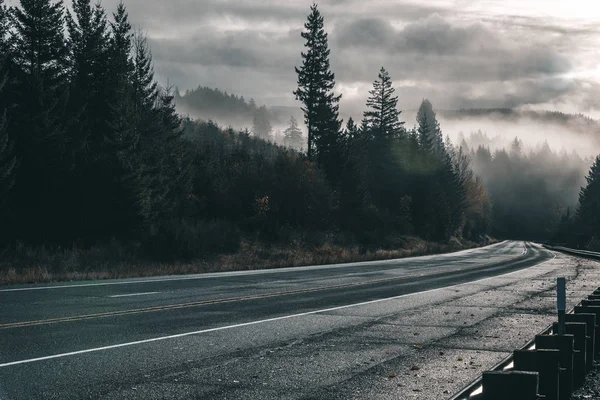 Ominous Pacific Northwest Nature Travel — Stock Photo, Image