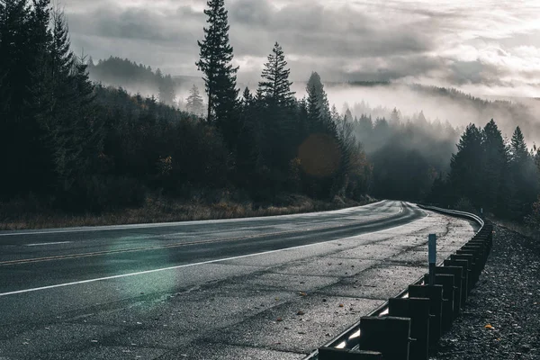 Ominous Pacific Northwest Nature Travel — Stock Photo, Image