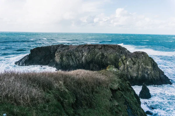 太平洋沿いの海岸の崖 — ストック写真