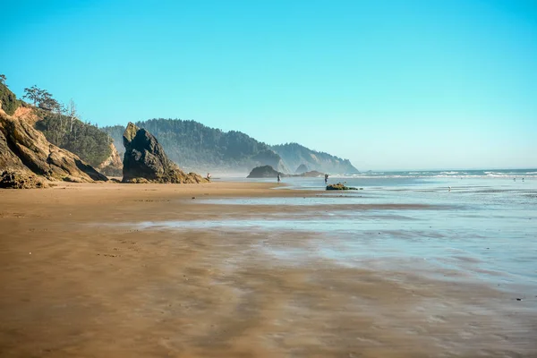 Beautiful Cannon Beach Oregon Nature Travel — Stock Photo, Image