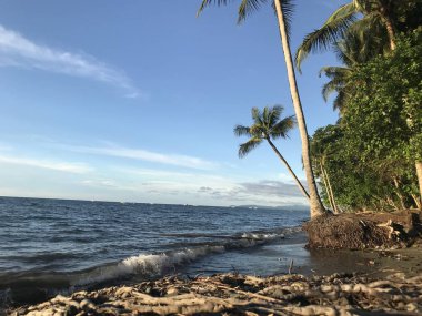 Nabire Papua Endonezya plaj görünümü