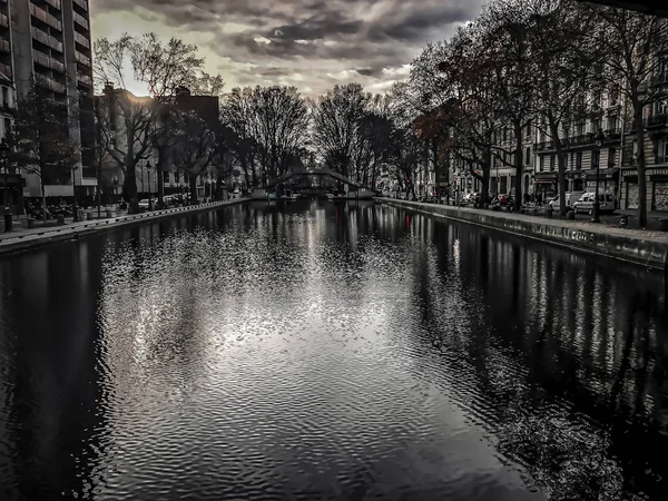 Canal Paris France — Photo