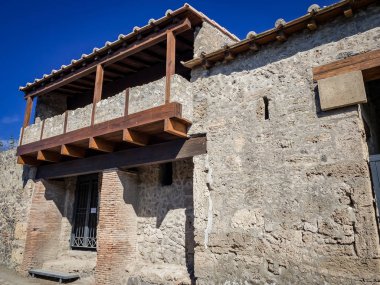 Pompeii İtalya bir görünüm