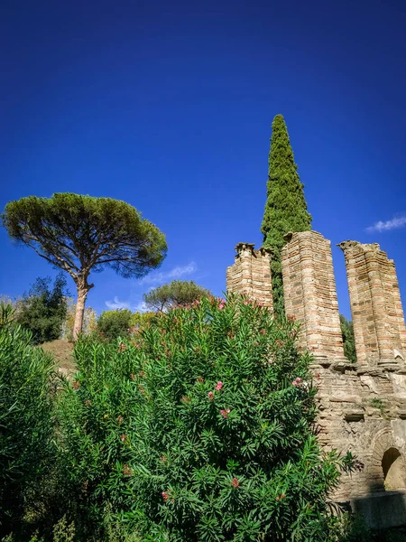 Vista de Pompeya Italia — Foto de Stock