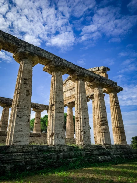 O incrível Paestum Itália — Fotografia de Stock