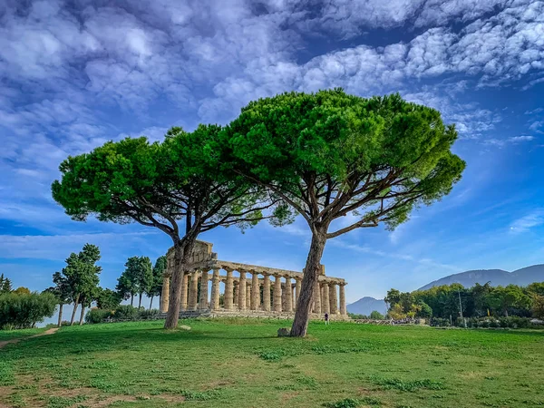 O incrível Paestum Itália — Fotografia de Stock