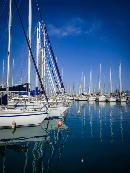 De pier in Palermo Italië — Stockfoto