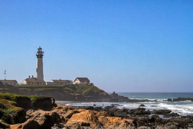 Kaliforniya'nın Pigeon Point Deniz Feneri