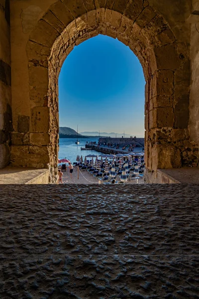 Uma passagem para a praia de Ceaflu — Fotografia de Stock