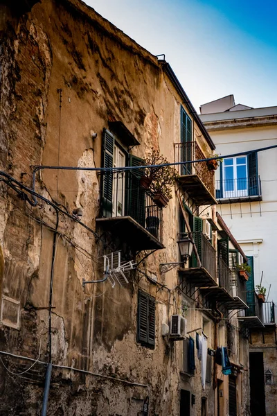 Vista desde la calle de Palermo Italia —  Fotos de Stock