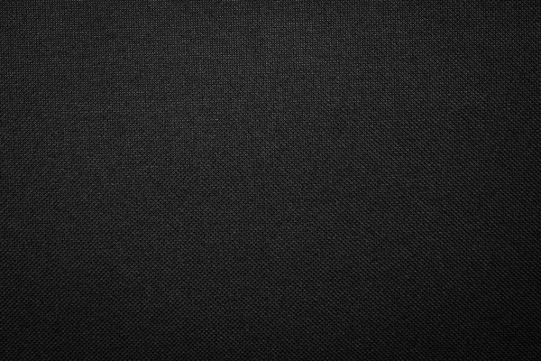 Black Fabric Texture Background Dark Clothing Material — Stock Photo, Image