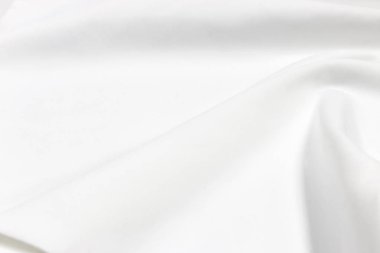 Beyaz kumaş dokusu arkaplanı.