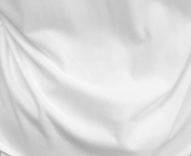 Beyaz kumaş dokusu arkaplanı.