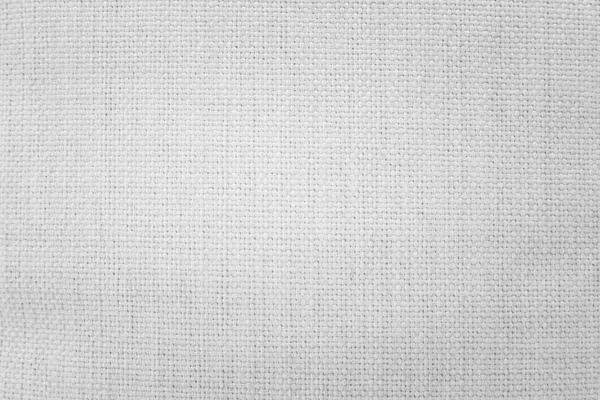 White Burlap Texture Background Weave Textile Material Blank Cloth — 스톡 사진